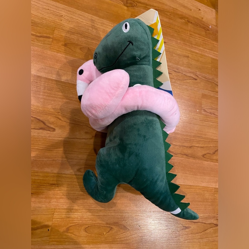 Kensington  Dinasour Dog Toy With Squeaker 17”